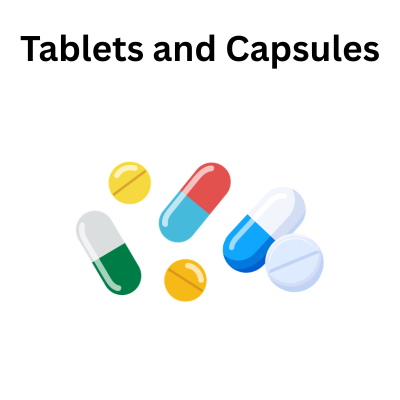 Tablets and Capsules