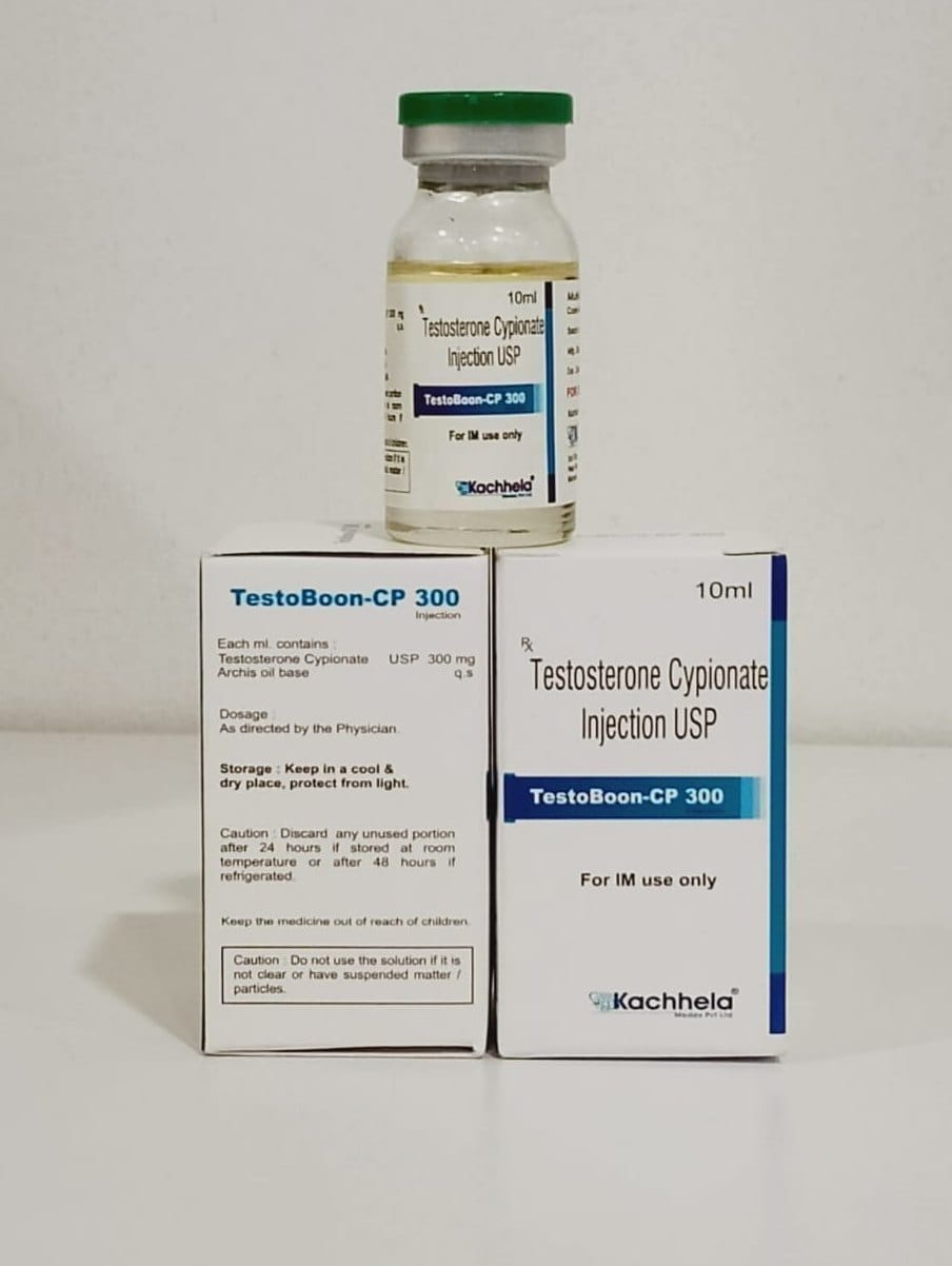 TestoBoon-CP 300 – Testosterone Cypionate Injection USP